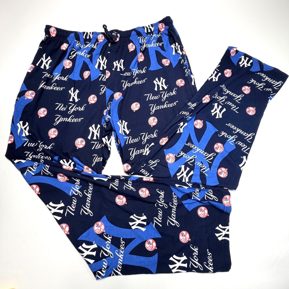 Concepts Sport New York Yankees Pajama Pants Men Large Navy MLB Cotton